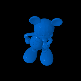mickey rato personagens 3d print model - Mito3D