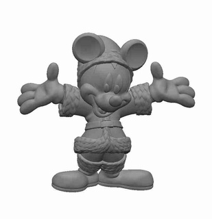 mickey mouse Kids 3d print model - Mito3D
