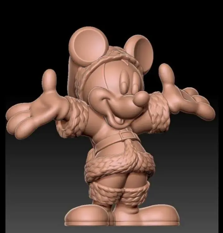 micky rato 3d modelos baixar crialidade nuvem 3D print model - Mito3D