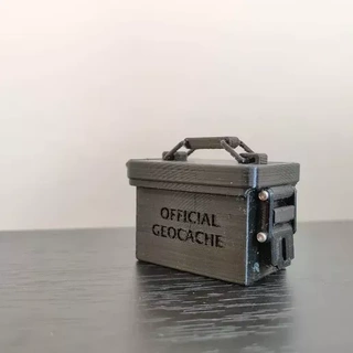 micro munição geocache Esportes ar livre 3d print model - Mito3D