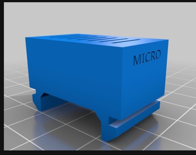 micro sd carta titolare supporto 3d Modelli Scarica creality nube utensili 3d print model - Mito3D