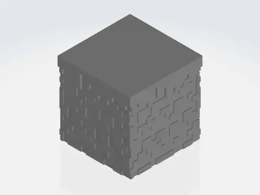 artesanato minecraft relva 3d modelos baixar crialidade nuvem 3d print model - Mito3D