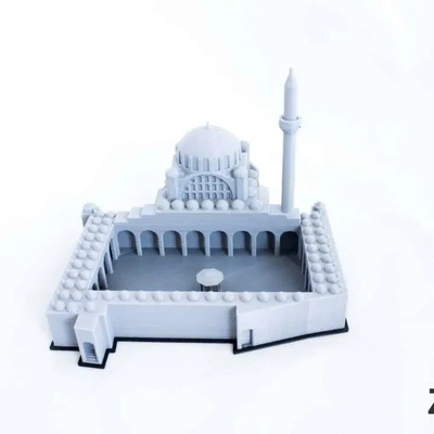 mihrimah mosque istanbul 3d models download creality cloud 3d print model - Mito3D