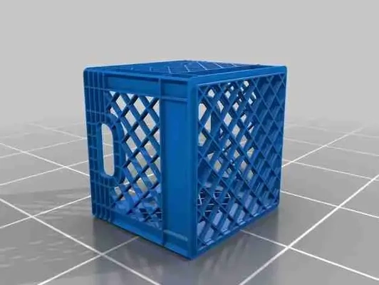 lait caisse 3d modèles télécharger créalité nuage 3d print model - Mito3D