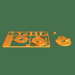 Millennium Falke Kit Karte Spielzeug Ziegel 3d print model - Mito3D