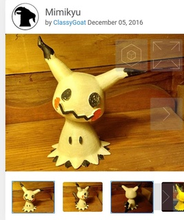 mimikyu by classygoat 3d models download creality cloud characters 3d print model - Mito3D