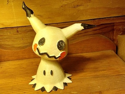 mimikyu Pokémon personagens 3d print model - Mito3D