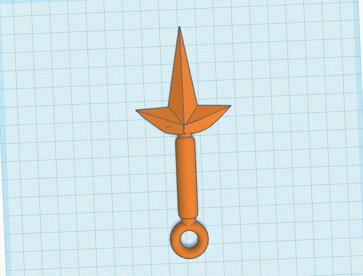 minato kunai naruto 3d modelle download realität wolke 3d print model - Mito3D