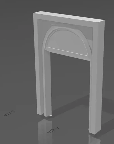 minature doors frames 3d models download creality cloud 3d print model - Mito3D