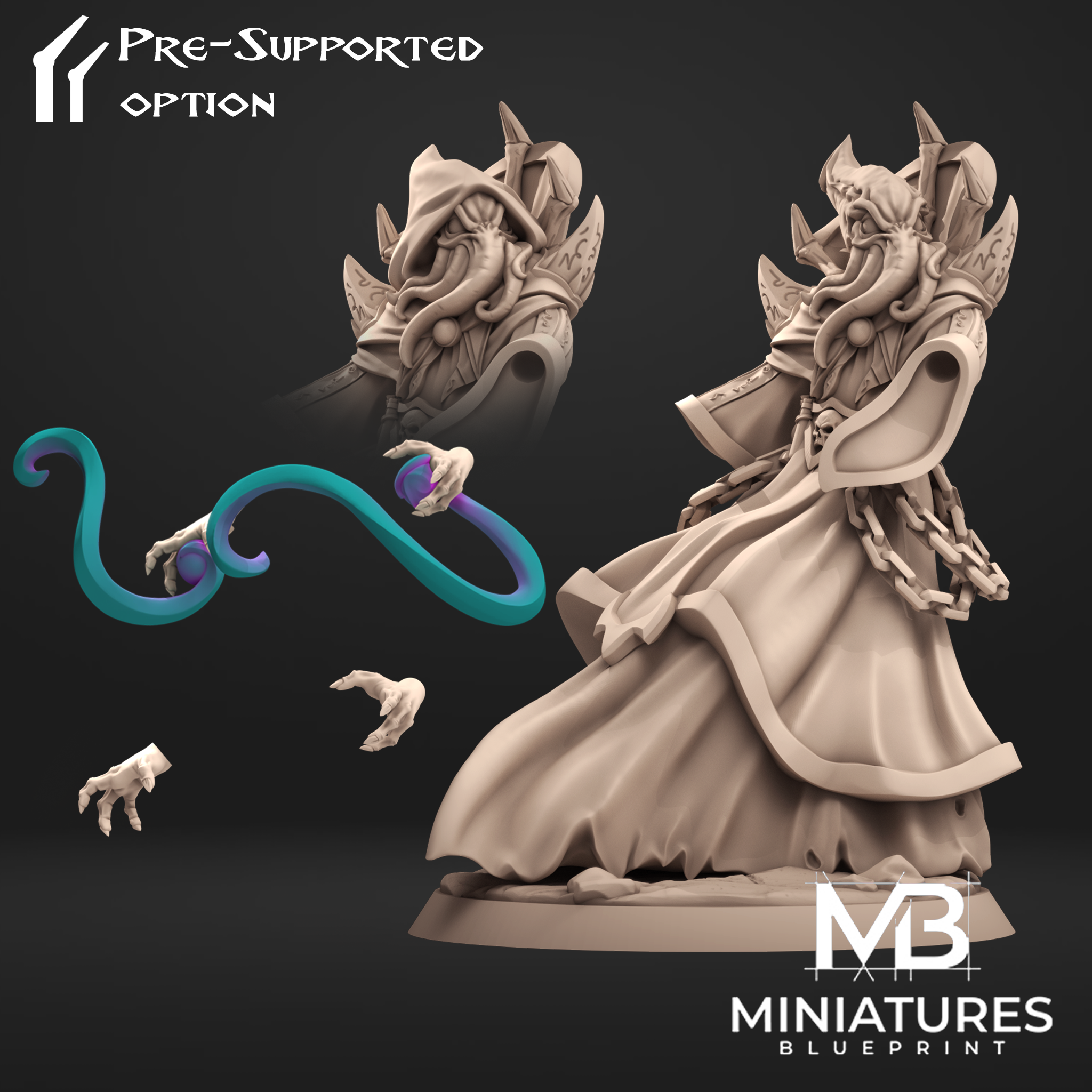 esprit voleur monstres 3D print model - Mito3D