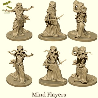 mindflayers set Characters 3d print model - Mito3D
