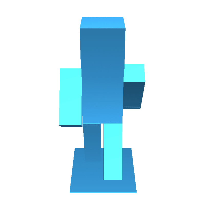 Minecraft 3D print model - Mito3D