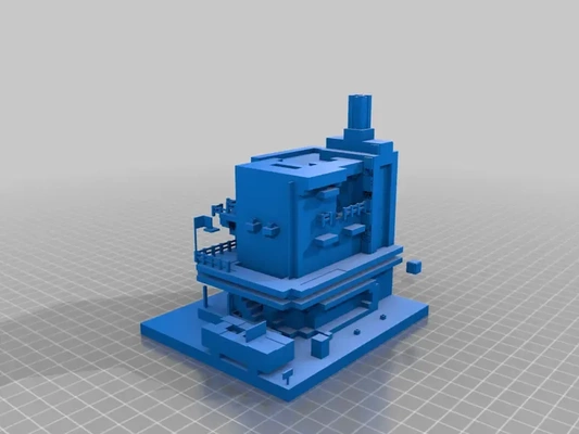 minecraft diner 3d models download creality cloud 3d print model - Mito3D