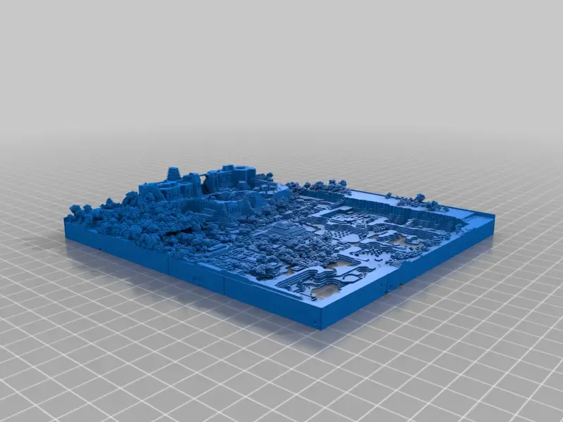 minecraft verknüpfung to vergangenheit 3d modelle download realität wolke 3D print model - Mito3D