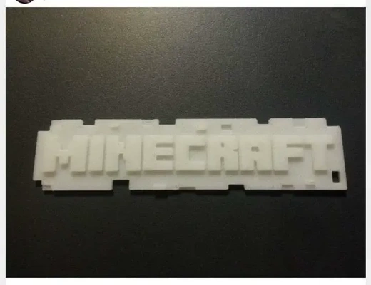 minecraft logi 3d modelos baixar crialidade nuvem 3d print model - Mito3D