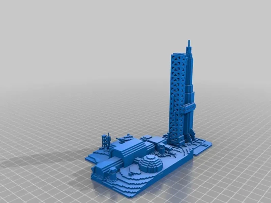 minecraft luna 3d modelli scarica creality nube 3d print model - Mito3D