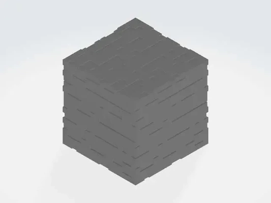 minecraft pedra 3d modelos baixar crialidade nuvem 3d print model - Mito3D