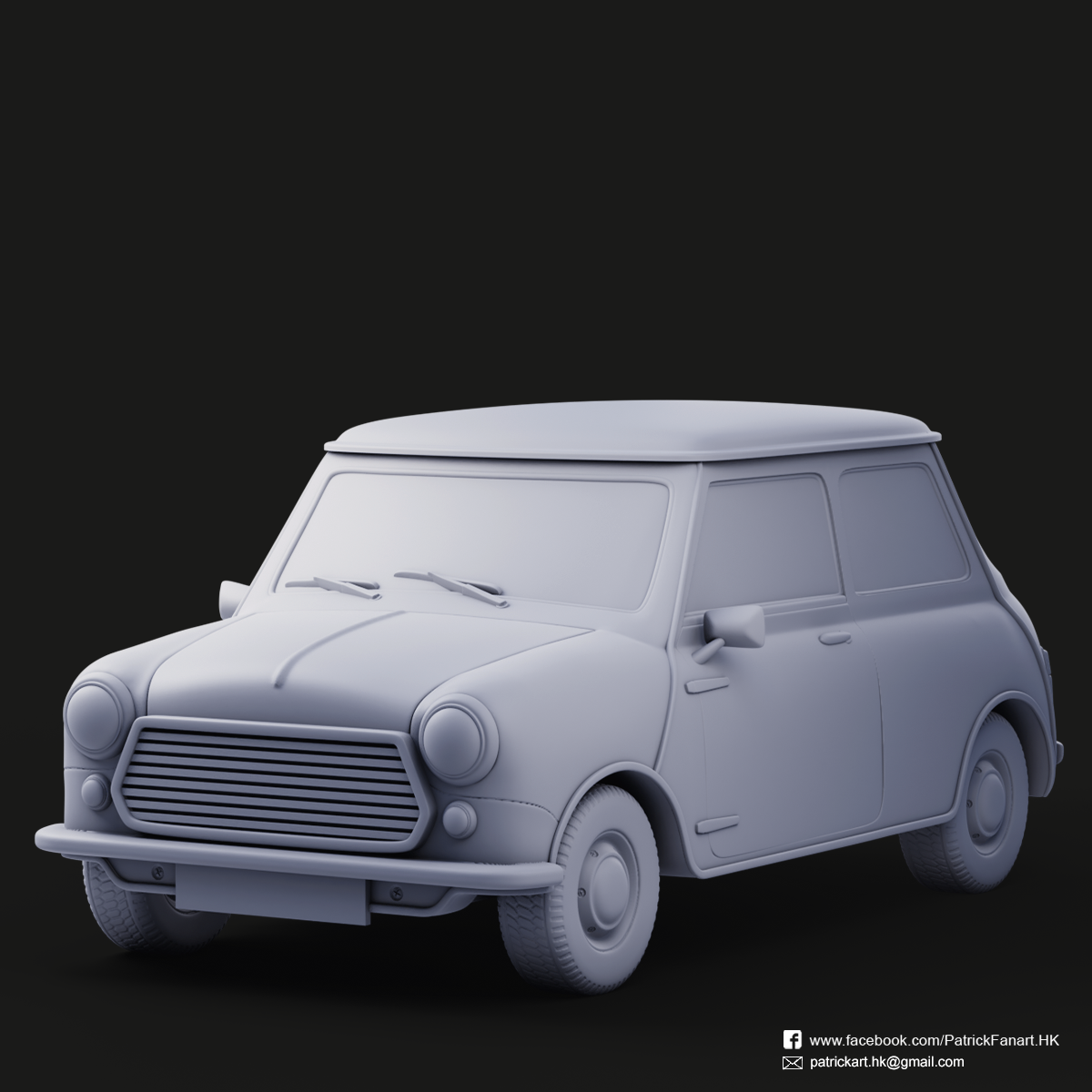 mini coche vehiculo juguete coches 3D print model - Mito3D