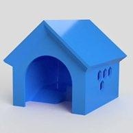 mini maison Accueil décor 3d print model - Mito3D