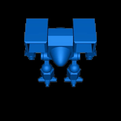 mini mecha 3d modelle download realität wolke 3d print model - Mito3D