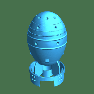 mini bomba atomica 3d print model - Mito3D