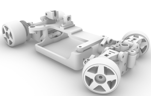mini rc deriva macchina Aperto veicoli 3d print model - Mito3D