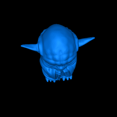 mini yoda 3d modelle download realität wolke 3d print model - Mito3D