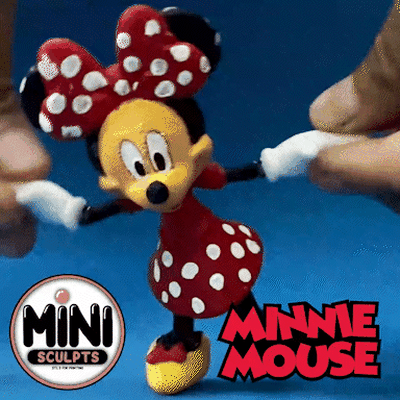 minnie ratón articulado juguete 3d modelos descargar crealidad nube ficticio caracteres 3d print model - Mito3D