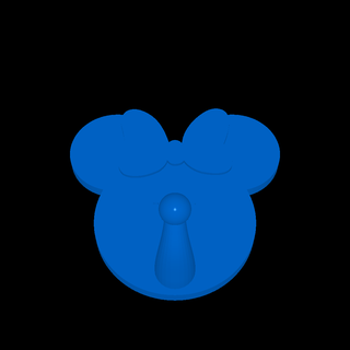 minnie mouse hook 3d models download creality cloud Characters 3d print model - Mito3D