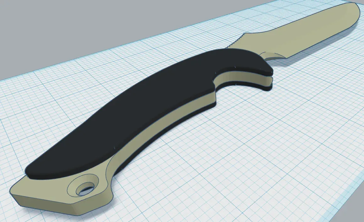 misc knife 7 3d models download creality cloud 3D print model - Mito3D