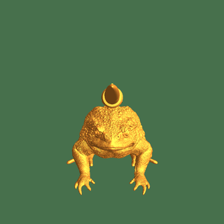 missile toad Reptilian 3d print model - Mito3D