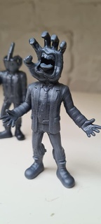 mister hand halloween design contest Characters 3d print model - Mito3D