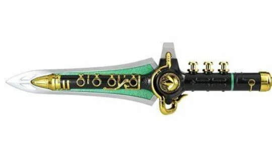 mmpr - green ranger dragon dagger Others 3d print model - Mito3D