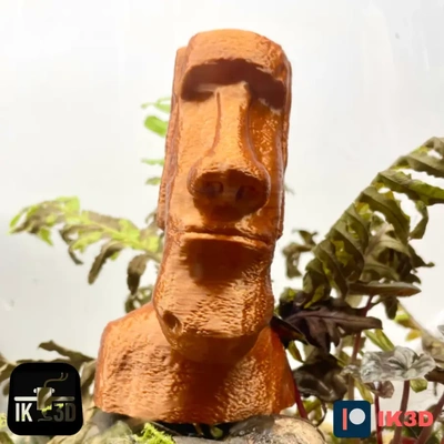 moai heykel büst vücut paskalya ada 3d modeller indir creality bulut 3d print model - Mito3D