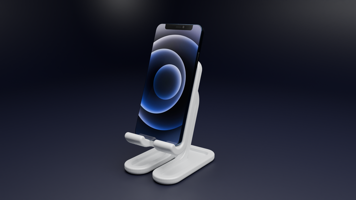 handy mobiltelefon telefon desktop stand 3d modelle download realität wolke zubehör 3d print model - Mito3D
