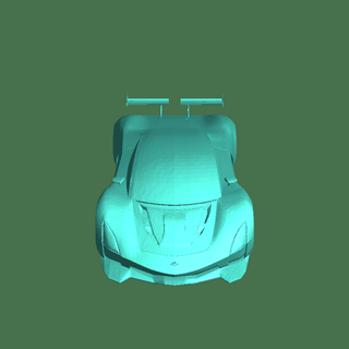 model car body Racing & Roadsters 3d print model - Mito3D