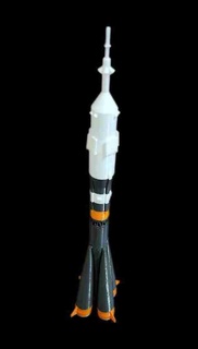 modelo kohete Soyuz roket model 3d modeller indir Creality bulut uzay araçları 3d print model - Mito3D