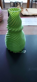 modificado versão espiral vaso 3d modelos baixar crialidade nuvem natureza plantas 3d print model - Mito3D