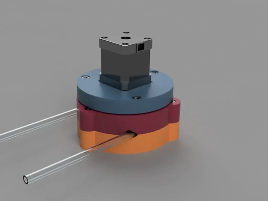 modular peristaltic pump concept tester 3d models download creality cloud 3d print model - Mito3D