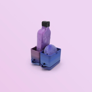 modüler duş sabun tabak ev halkı 3d print model - Mito3D