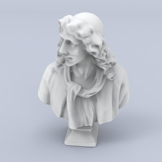 Moliere Skulptur generiert Revopoint Pop Männer 3d print model - Mito3D