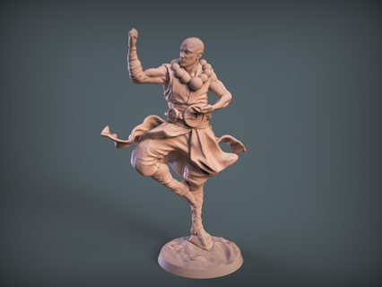 monge personagens 3d print model - Mito3D