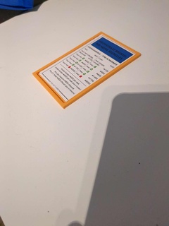 Monopólio cartão caso bainha borda jogos 3d print model - Mito3D