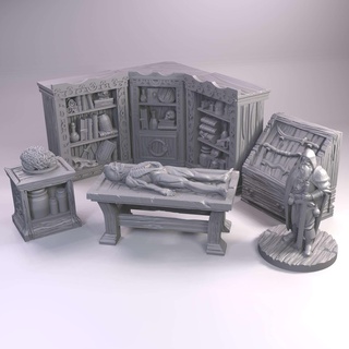 monster hunter corner miniatures set Others 3d print model - Mito3D