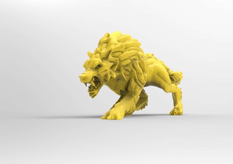 monstre mammifère 3d print model - Mito3D