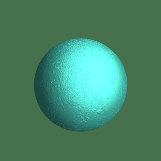 lua pássaro planeta luminária 3d print model - Mito3D