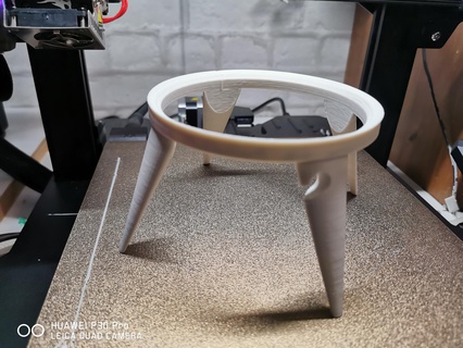 Luna lampada pianta pentola In piedi domestico 3d print model - Mito3D