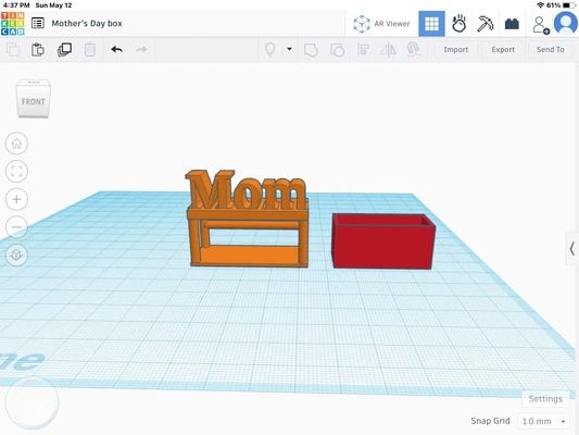 mutter schublade 3d modelle download realität wolke 3d print model - Mito3D