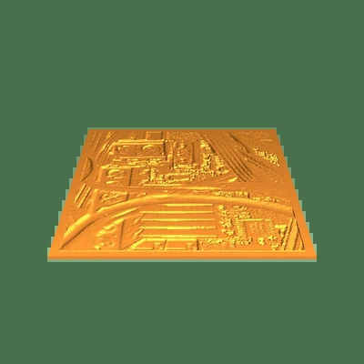 placa mãe 3d modelos baixar crialidade nuvem 3d print model - Mito3D