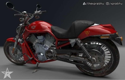 motocicleta Motorcycles 3d print model - Mito3D